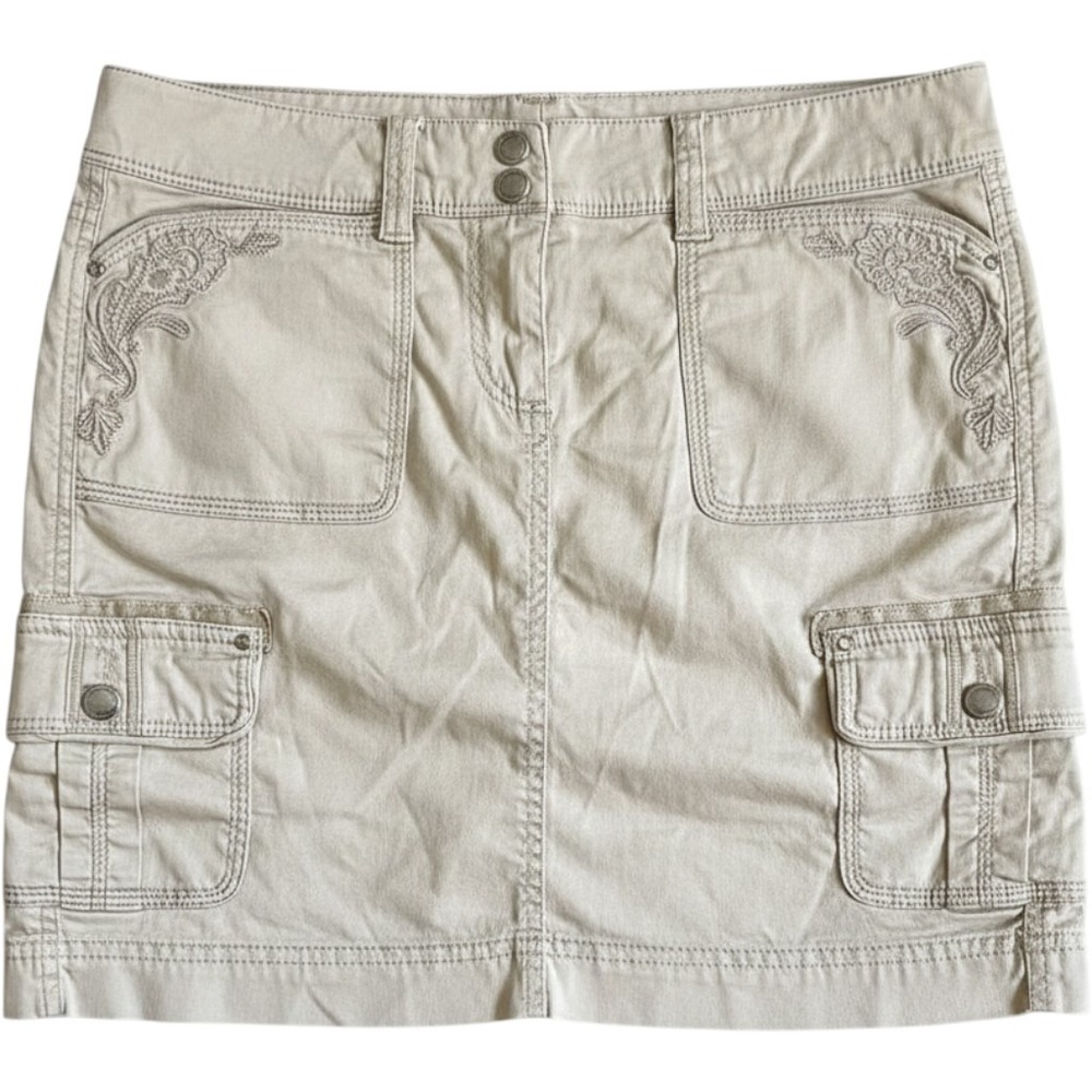 White‎ House Black Market Khaki Mini Skirt